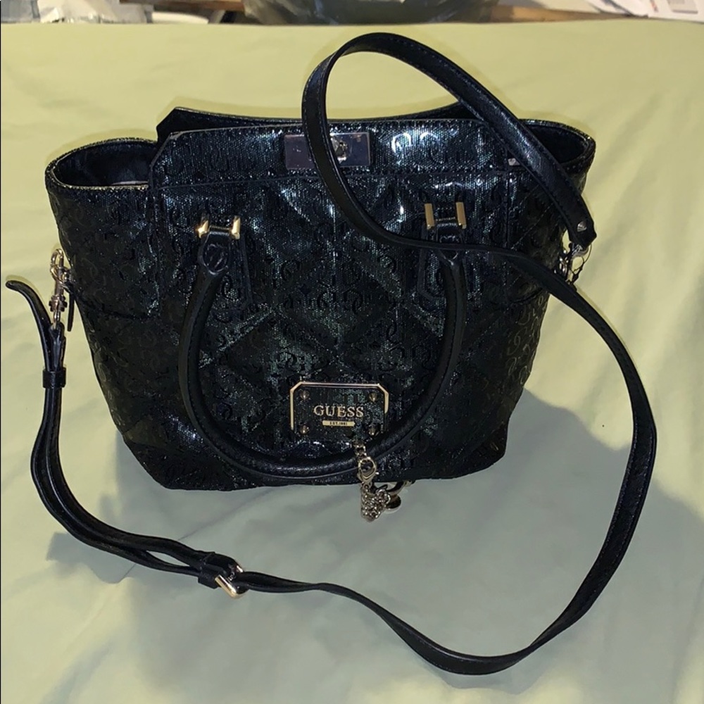 Black Guess purse